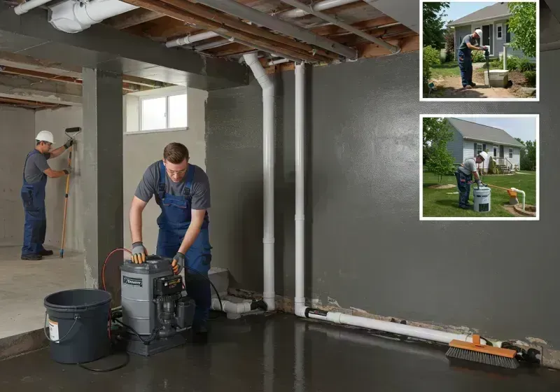 Basement Waterproofing and Flood Prevention process in Union County, IL